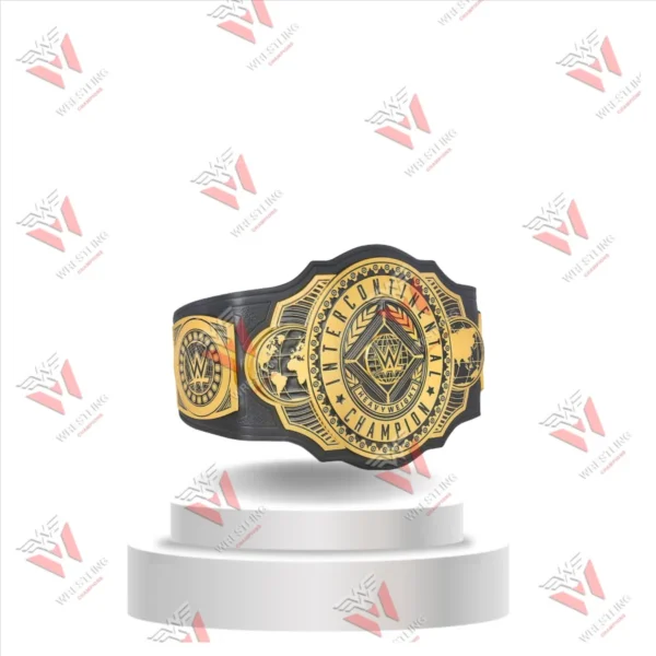 Intercontinental Heavyweight Championship Wrestling Replica Title Belt (2019)