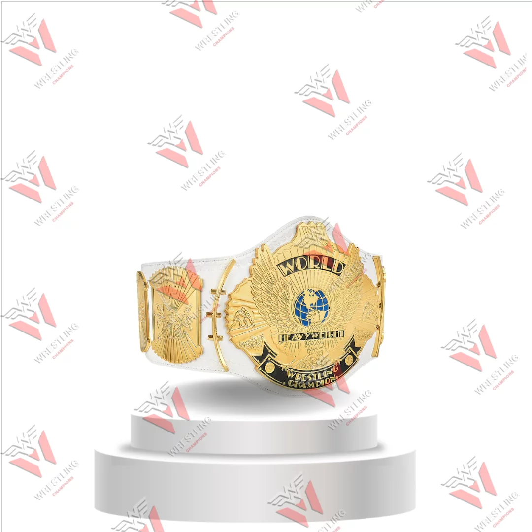 White Winged Eagle Heavyweight Championship Wrestling Replica Title Belt
