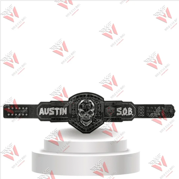 Stone Cold Steve Austin Legacy Heavyweight Championship Wrestling Replica Title Belt