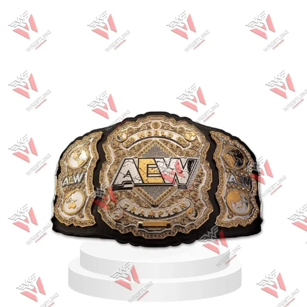 AEW World Heavyweight Championship Wrestling Title Belt for Customization