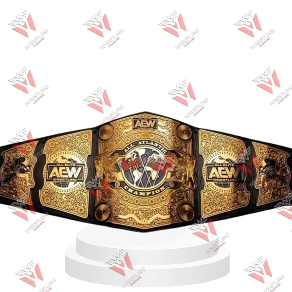 AEW ALL Atlantic Championship Wrestling Title Belt
