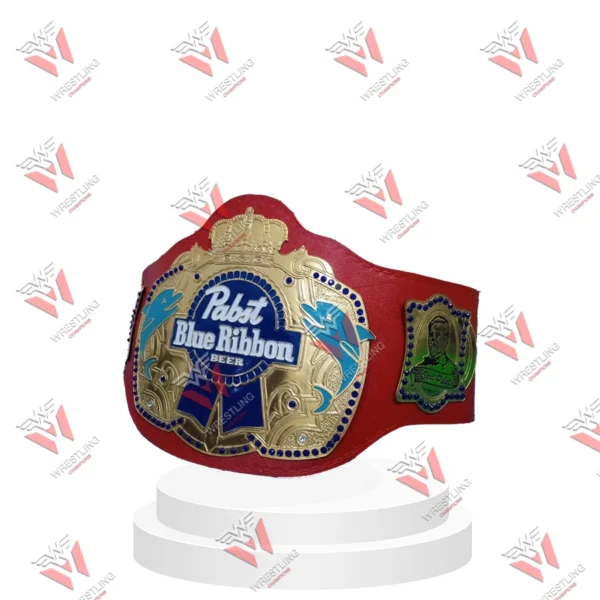 Pabst Blue Ribbon Fantasy Football Championship Wrestling Belt Title