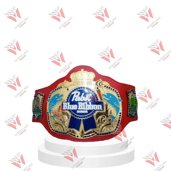 Pabst Blue Ribbon Fantasy Football Championship Wrestling Belt Title