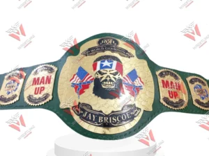ROH Jay Briscoe Man Up World Championship Wrestling Title Belt