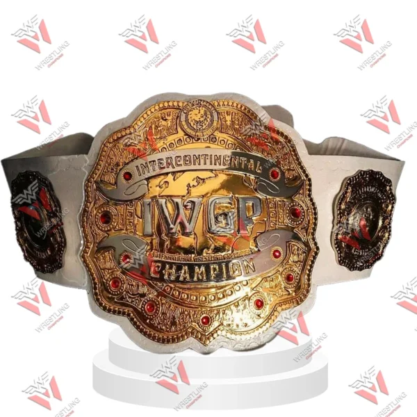IWGP Intercontinental Heavyweight Championship Wrestling Title Belt