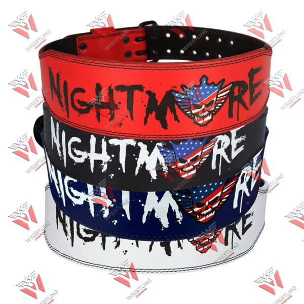 Red Cody Rhodes American Nightmare Weight Lifting Belt