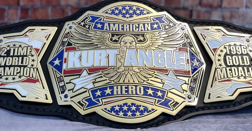 Red Cody Rhodes American Nightmare Weight Lifting Belt