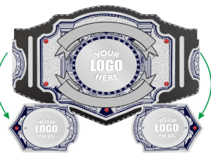 Customize Silver Wrestling Tile Belt