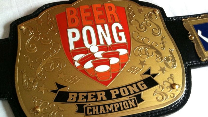 Beer Pong Champion Belt