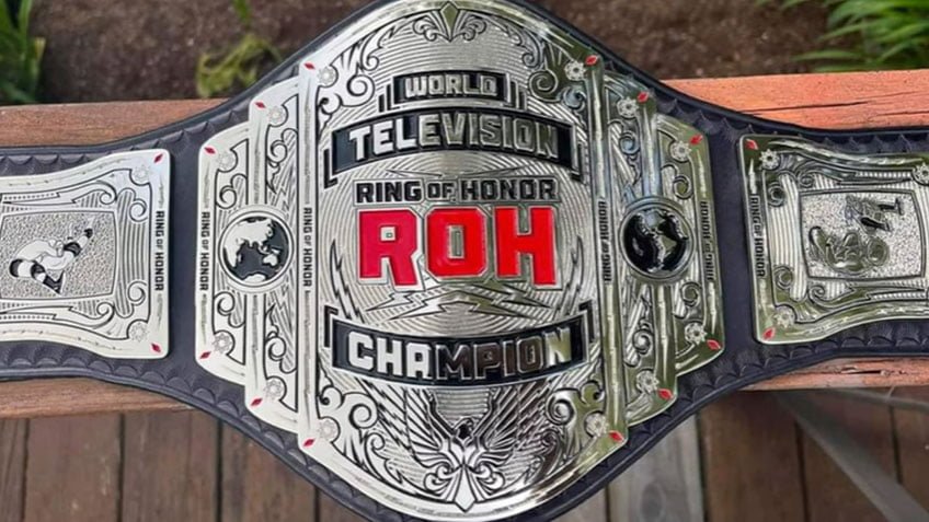 ROH World Title Belt