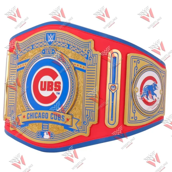 Chicago Cubs WWE Legacy Replica Wrestling Title Belt