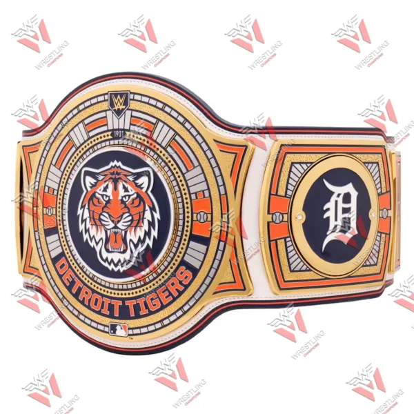 Detroit Tigers WWE Legacy Replica Wrestling Title Belt