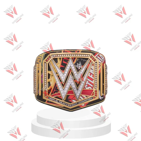 WWE Modern Era 40 Years WrestleMania Replica Wrestling Title Belt