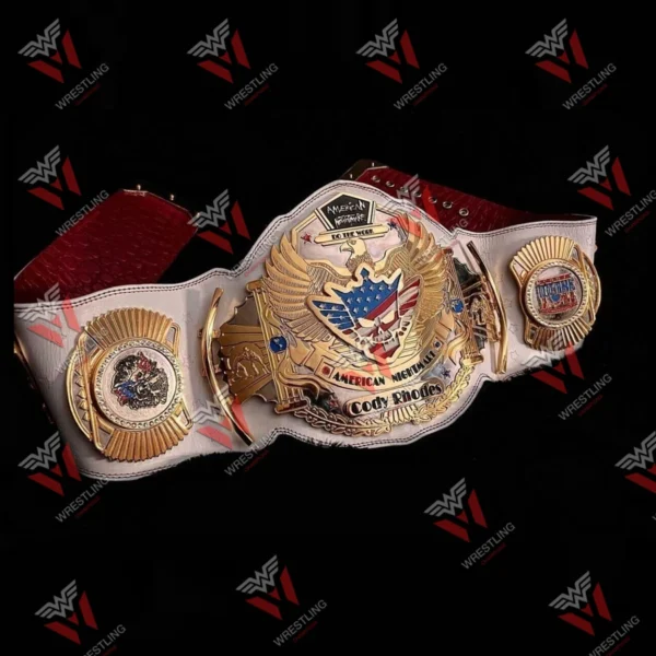 Cody Rhodes American Nightmare World Wrestling Championship Title Belt
