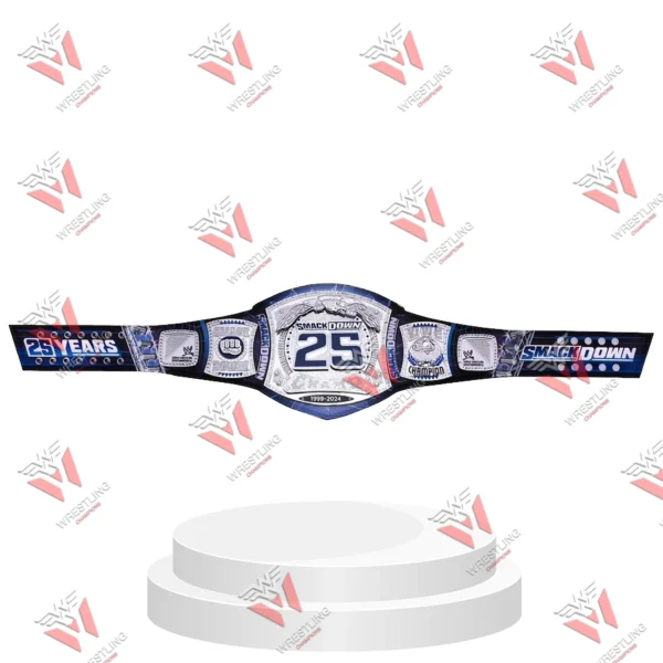 WWE SmackDown 25 Years Special Edition Spinner Wrestling Replica Title Belt