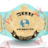 Blue Winged Eagle Wrestling Replica Title Belt