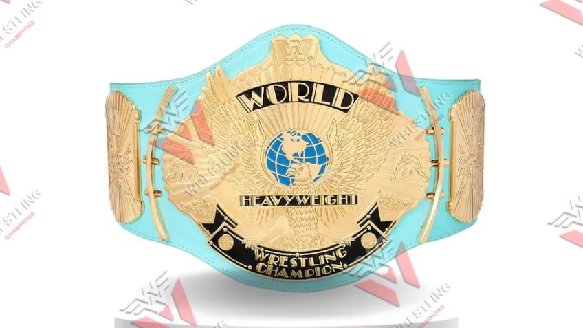 Blue Winged Eagle Wrestling Replica Title Belt