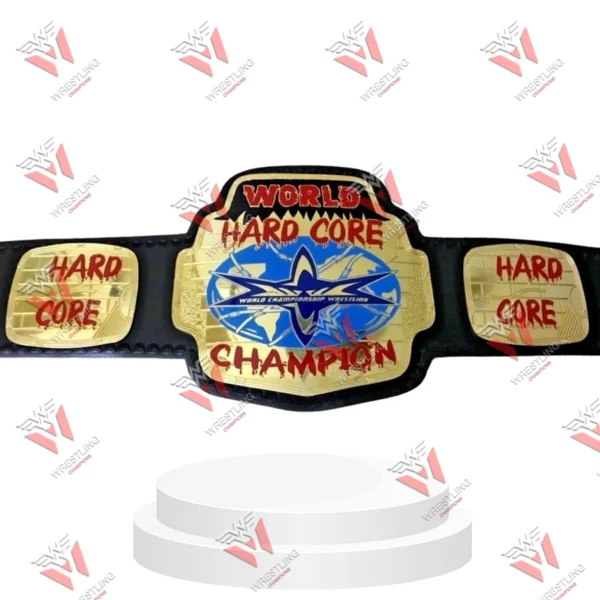 WCW World Hard Core Championship Wrestling Title Belt