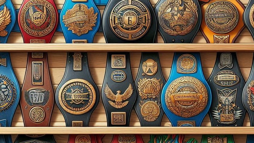 Limited Edition Wrestling Belts