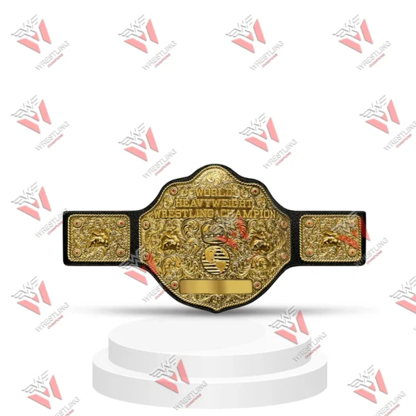 Big Gold Heavyweight Championship Wrestling Replica Title Belt