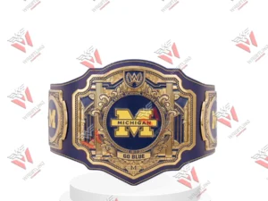 Michigan Wolverines Wrestling Championship Legacy Title Belt