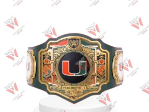 Miami Hurricanes Wrestling Championship Legacy Title Belt