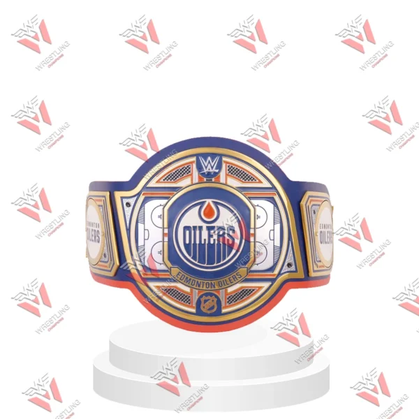 Edmonton Oilers Championship Legacy Wrestling CNC 4MM & 6MM Title Belt