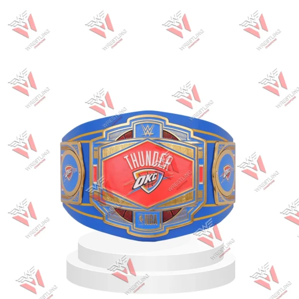 Oklahoma City Thunder Wrestling Championsip Legacy Title Belt