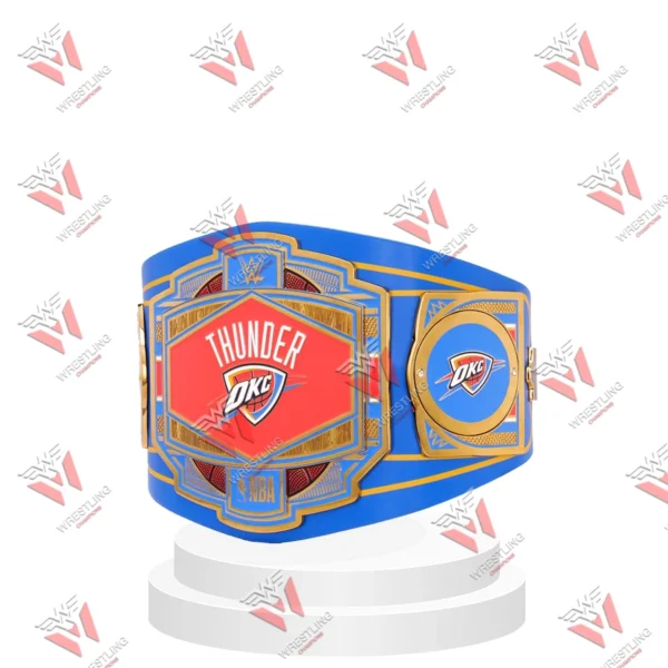 Oklahoma City Thunder Wrestling Championsip Legacy Title Belt