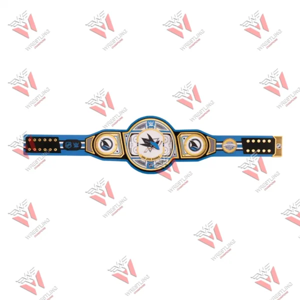 San Jose Sharks Championship Legacy Wrestling Title Belt