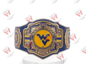 West Virginia Mountaineer Championship CNC 4MM & 6MM Legacy Title Belt