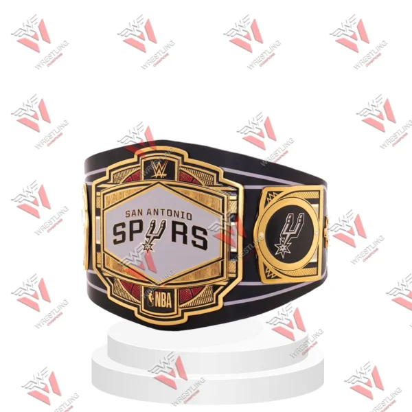 San Antonio Spurs Wrestling Championship CNC 4MM & 6MM Legacy Title Belt