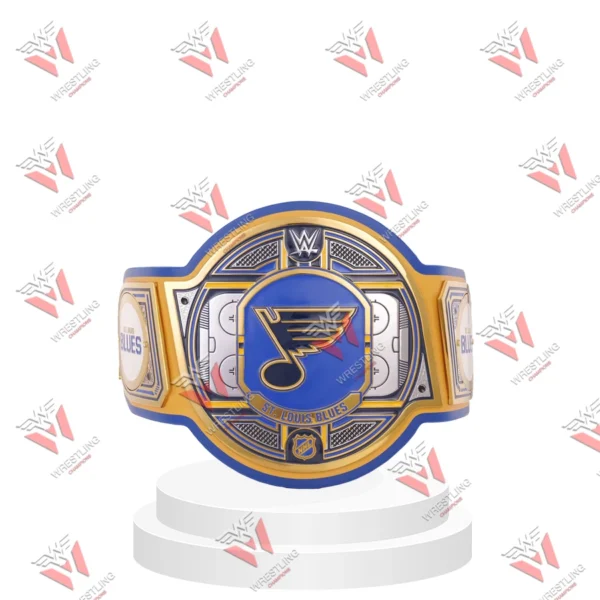 St. Louis Blues Wrestling Championship Legacy Title Belt