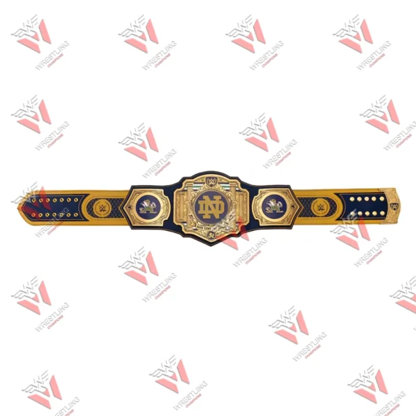 Notre Dame Fighting Irish Wrestling Championship Legacy Title Belt