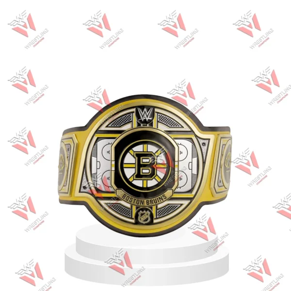 Boston Bruins Wrestling Championship Legacy Title Belt