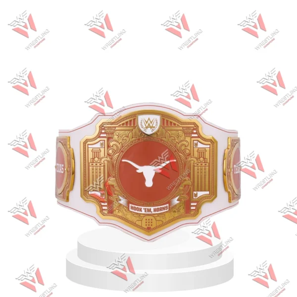 Texas Longhorns Legacy Title Wrestling Championship Belt