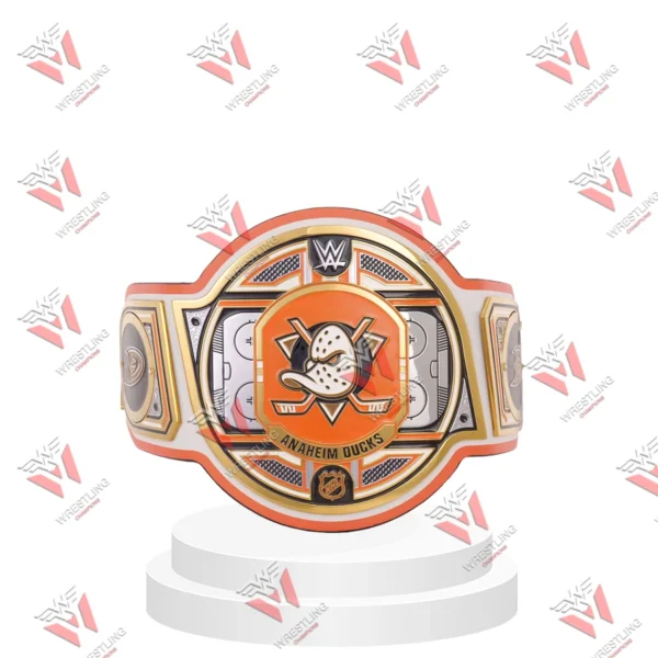 Anaheim Ducks Wrestling Championship Legacy Title Belt