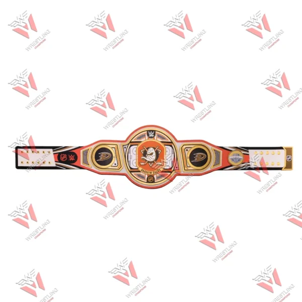 Anaheim Ducks Wrestling Championship Legacy Title Belt