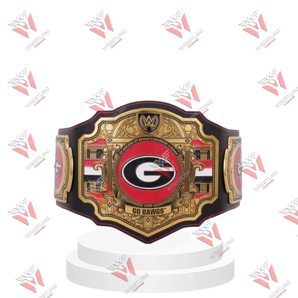 Georgia Bulldogs Championship Legacy Title Wrestling Belt