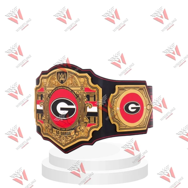 Georgia Bulldogs Championship Legacy Title Wrestling Belt