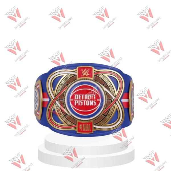 Detroit Pistons Wrestling Championship Legacy Title Belt