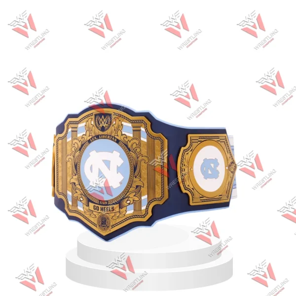 North Carolina Tar Heels Wrestling Championship Legacy Title Belt