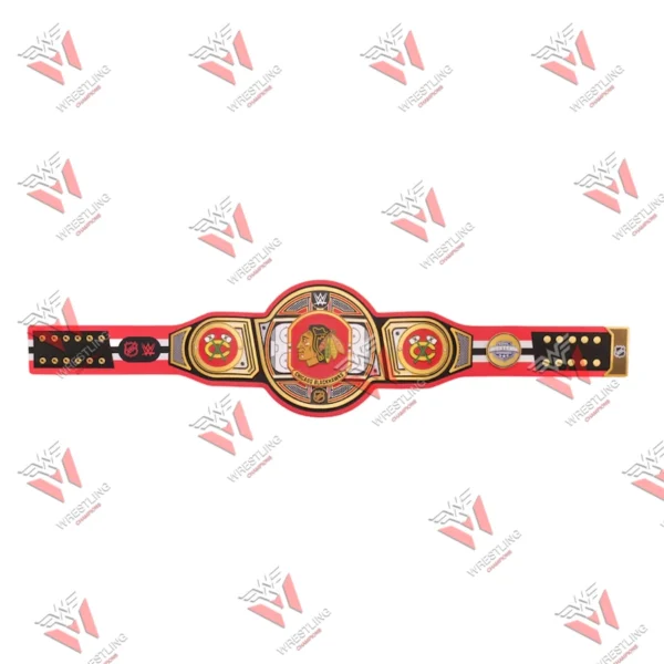 Chicago Blackhawks Championship Legacy CNC 4MM & 6MM Title Wrestling Belt