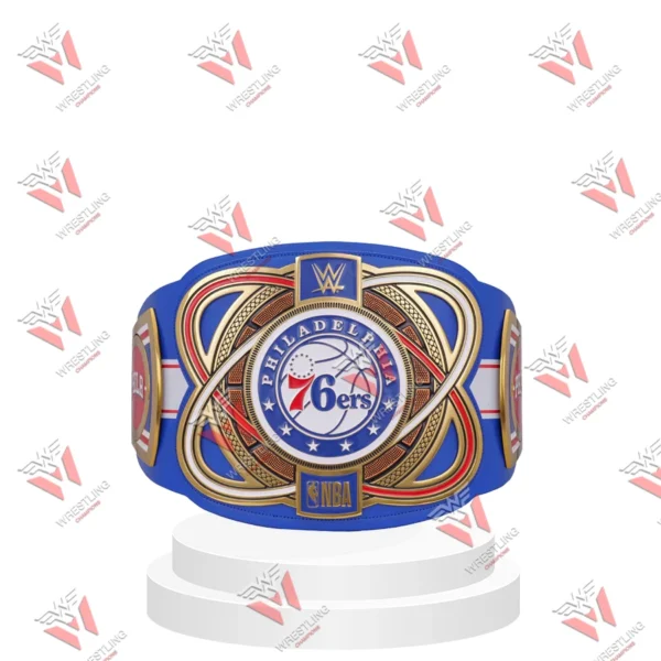 Philadelphia 76ers Championship Wrestling Legacy Title Belt