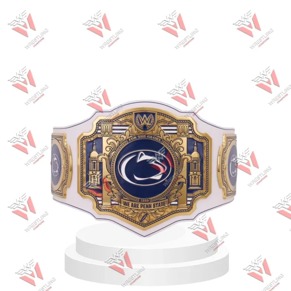 Penn State Nittany Lions Wrestling CNC 4MM & 6MM Legacy Title Belt