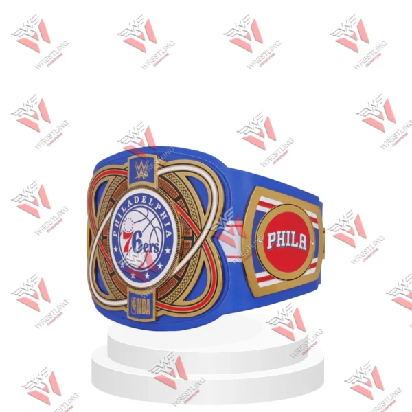 Philadelphia 76ers Championship Wrestling Legacy Title Belt