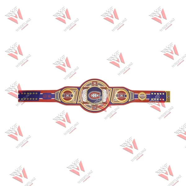 Montreal Canadiens Legacy Wrestling Championship Title Belt