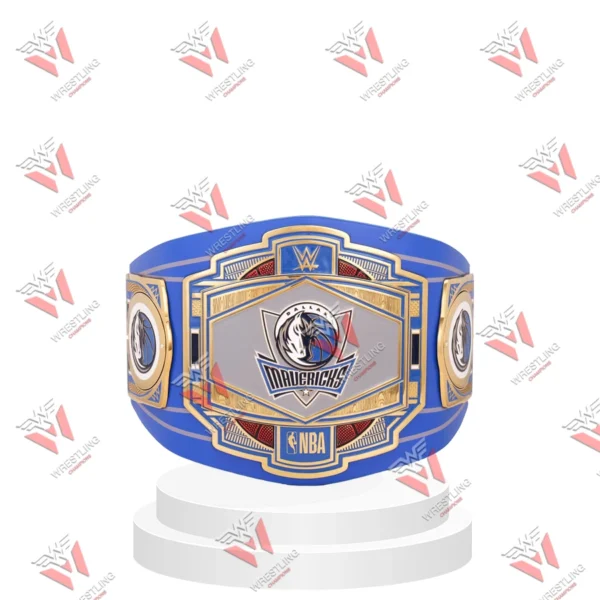 Dallas Mavericks Championship Legacy Wrestling Title Belt