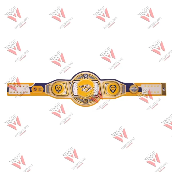 Nashville Predators Legacy Wresting Championship CNC 4MM & 6MM Title Belt