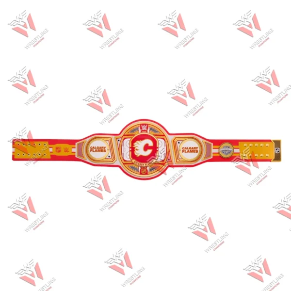 Calgary Flames Wrestling Championship Legacy CNC 4MM & 6MM Title Belt